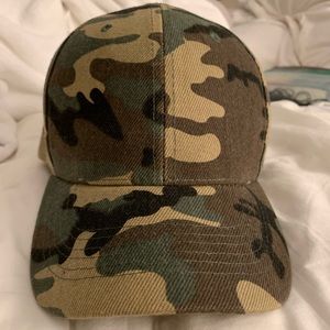Camo baseball hat